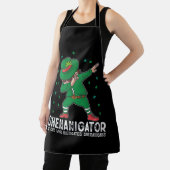 Shenanigator Dabbing St Patrick's Day Shenanigans Schort (Insitu)