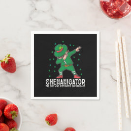 Shenanigator Dabbing St Patrick's Day Shenanigans Servet