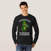 Shenanigator de aanstichter van de shenanigans Fun T-shirt (Voorkant volledig)