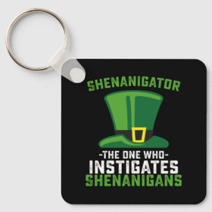 Shenanigator Degene Die Schelmenstreken Uitlokt Sleutelhanger