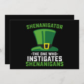 Shenanigator degene die Shenanigans aanzet Kaart (Voorkant / Achterkant)