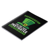 Shenanigator degene die Shenanigans aanzet Notitieboek (Linkerzijde)