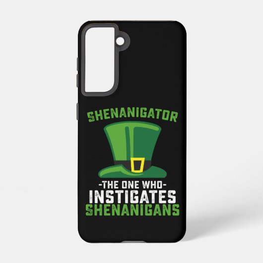 Shenanigator degene die Shenanigans aanzet Samsung Galaxy Hoesje (Achterkant)