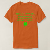 Shenanigator Four Leaf Clover Saint Patrick Day G T-shirt (Design voorkant)