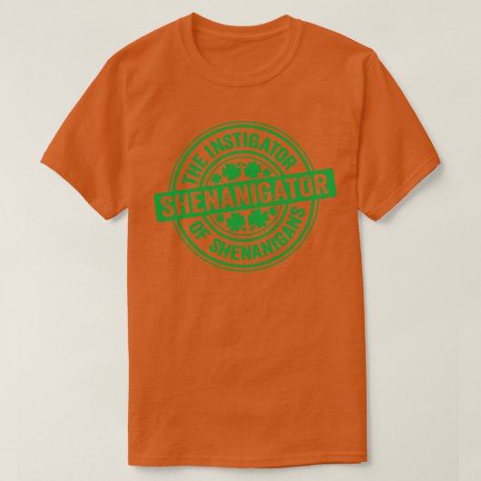Shenanigator Green T-shirt (Design voorkant)