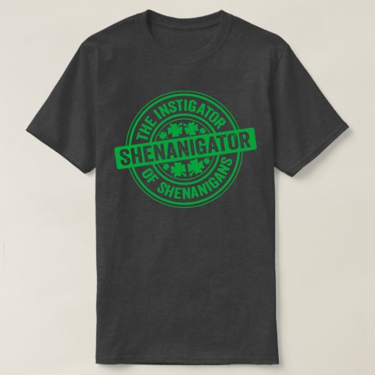 Shenanigator Groen T-shirt (Design voorkant)