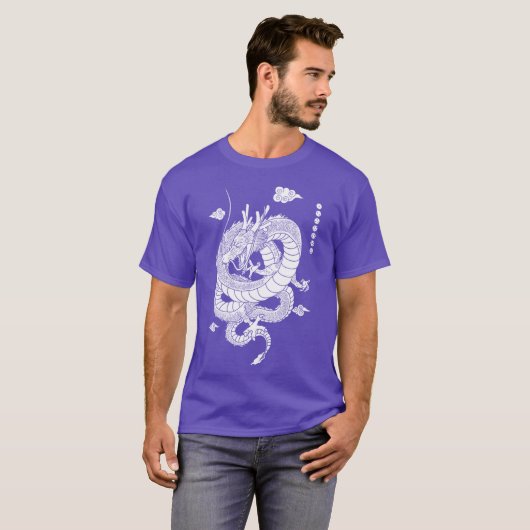 ShenlongWhite T-shirt (Voorkant volledig)