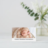 SHenry Newborn Photography Visitekaartje (Staand voorkant)