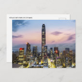  Shenzhen China Chinese Travel waterverf Briefkaart (Voorkant / Achterkant)