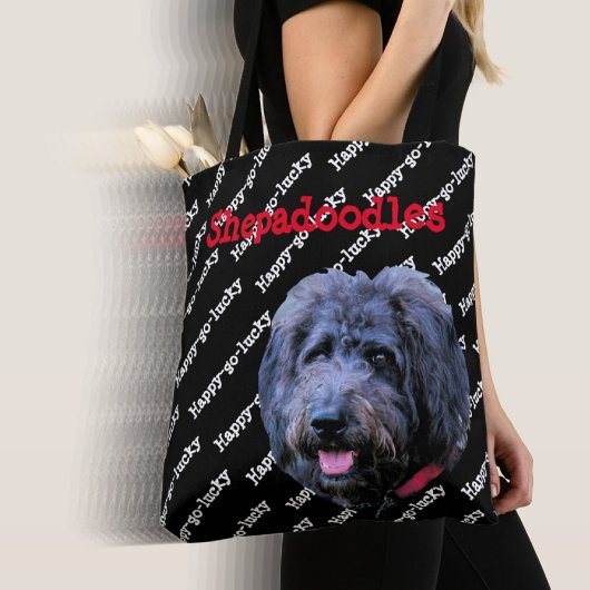 Shepadoddle Onvoorwaardelijke Liefde Happy-go-luck Tote Bag