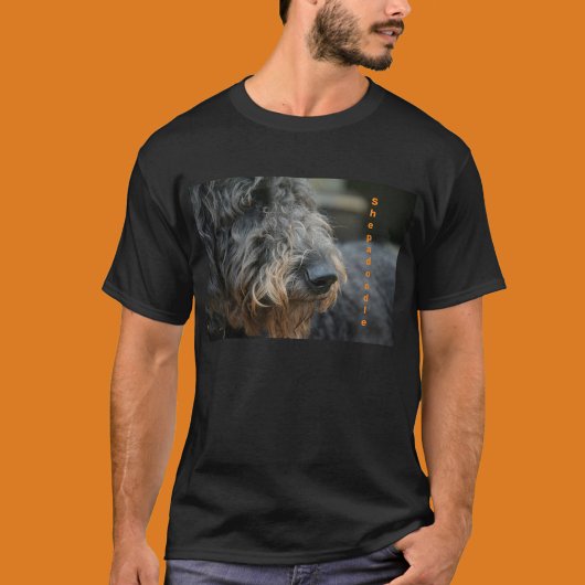 Shepadole Dog Fotografisch portret T-Shirt