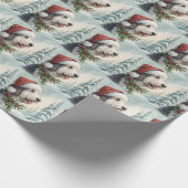 Shepadoodle Christmas Wrapping Paper Cadeaupapier (Hoek)