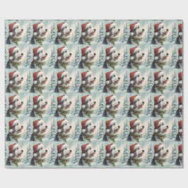 Shepadoodle Kerst Inpakpapier