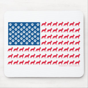 Shepard-Flag Patriotic Muismat