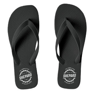 Shepard Gepersonaliseerde Naam Verjaardag Cadeau Teenslippers