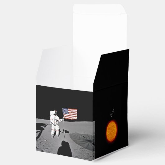 Shepard Moon Landing Favor Box Planeten Bedankdoosjes (Geopend)