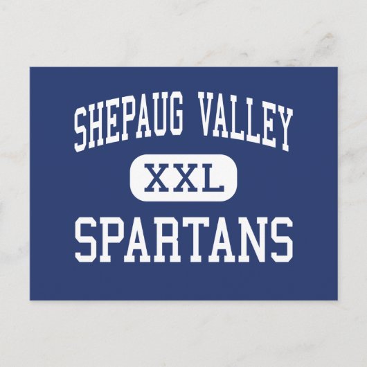 Shepaug Valley - Spartans - Middle - Washington Briefkaart (Voorkant)