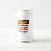 SHEPERD WAARSCHUWING BIERPUL (Voorkant links)