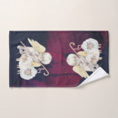 Shepherd Angel met 2 Lambs Pastoral Bad Handdoek (Handdoek)