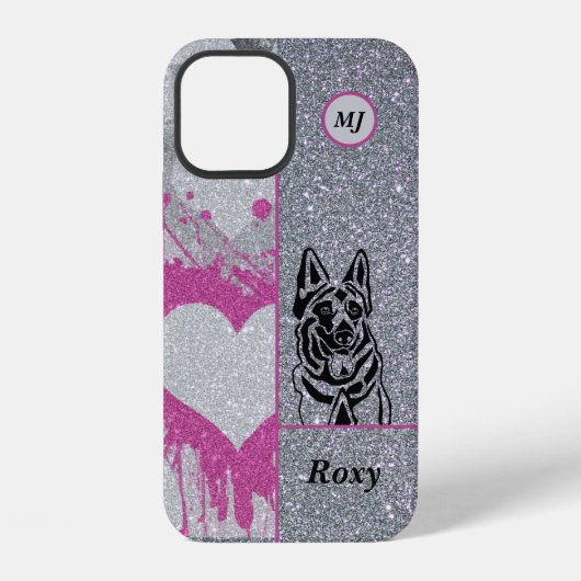 Shepherd Apple iPhone Case Hoesje (Achterkant)