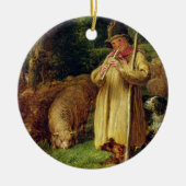 Shepherd Boy, 1831 (olie op het paneel) Keramisch Ornament (Voorkant)