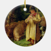 Shepherd Boy, 1831 (olie op het paneel) Keramisch Ornament (Achterkant)