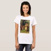 Shepherd Boy, 1831 (olie op het paneel) T-shirt (Voorkant volledig)