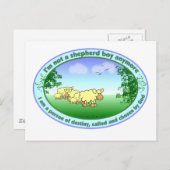 Shepherd Boy Briefkaart (Voorkant / Achterkant)