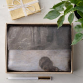 Shepherd Boy met Lamb van Giovanni Segantini Tissuepapier (Geschenk)