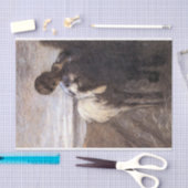 Shepherd Boy met Lamb van Giovanni Segantini Tissuepapier (Craft)