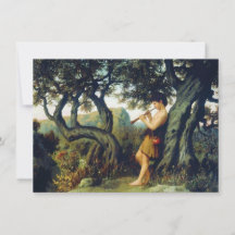 Shepherd Boy Playing the Flute