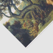 Shepherd Boy Playing the Flute Tissuepapier (Detail)