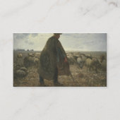 Shepherd brengt zijn kudde tegen Jean-Francois Mil Visitekaartje (Achterkant)