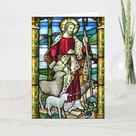 Shepherd Card Feestdagen Kaart (Voorkant)