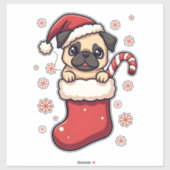 Shepherd Caroling Night Sticker (Vel)