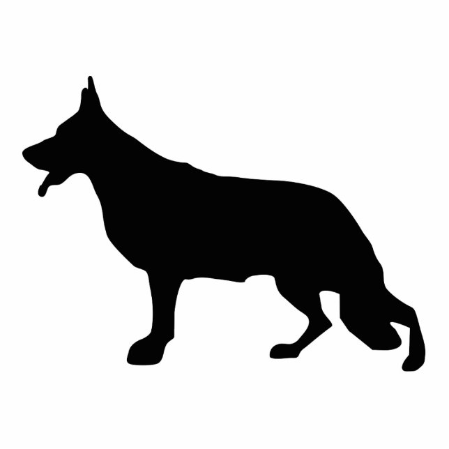 Shepherd Dog Magnet Fotobeeldje Magneet (Voorkant)