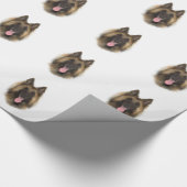 Shepherd Dog Pet Cadeaupapier (Hoek)