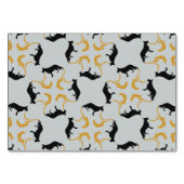 Shepherd dog silhouette kaart (Achterkant)