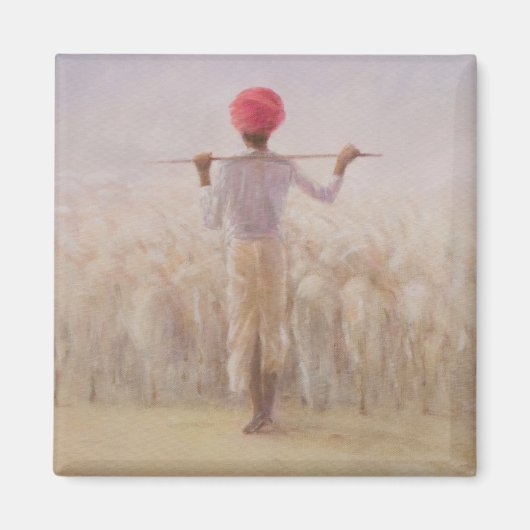 Shepherd en koppel magneet (Voorkant)