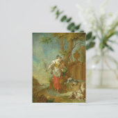 Shepherd en Shepherdess Briefkaart (Staand voorkant)
