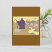 Shepherd en zijn kudde kaart (Staand voorkant)