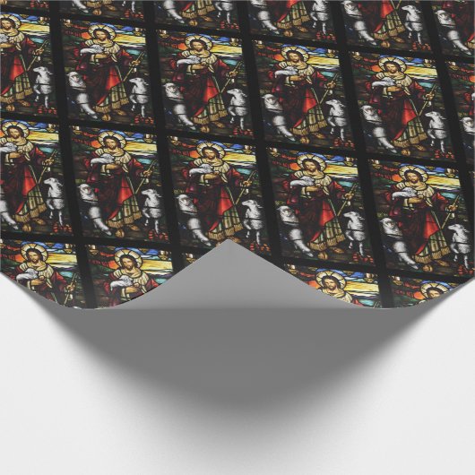 Shepherd en Zijn Sheep Cadeaupapier (Hoek)