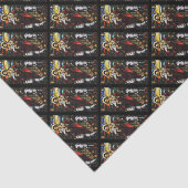 Shepherd en Zijn Sheep Tissuepapier (Detail)