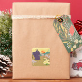 Shepherd en zijn vechtpartij sticker