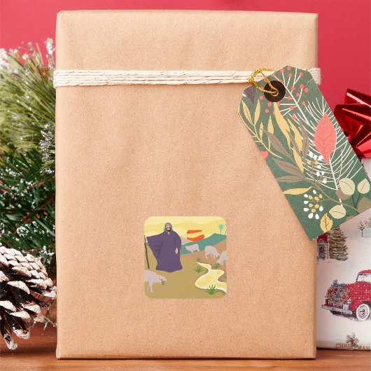 Shepherd en zijn vechtpartij sticker