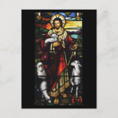 Shepherd en Zijne Sheep StJohnsAshfiel Briefkaart (Voorkant)