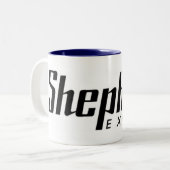 Shepherd Express-koffie-Mok #1 Tweekleurige Koffiemok (Voorkant links)