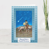 Shepherd Feestdagen Kaart (Voorkant)