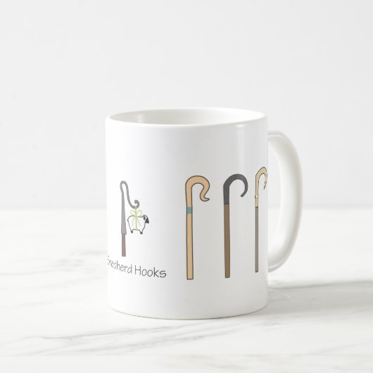 Shepherd Hooks-Mok met een ontwerp voor kleine sch Koffiemok (Voorkant rechts)