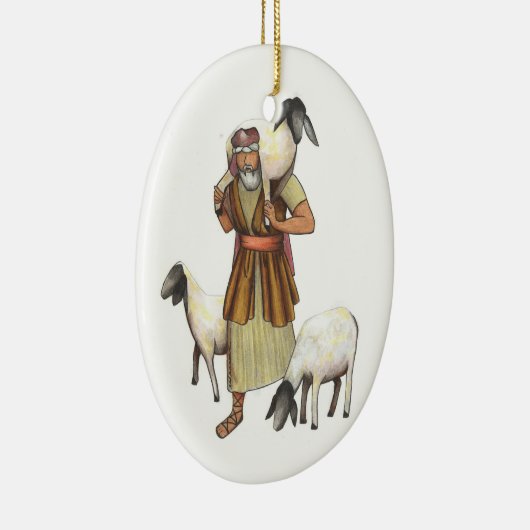 Shepherd Keramisch Ornament (Rechts)